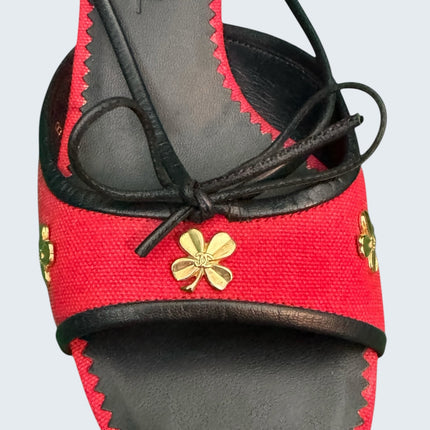 Chanel Lucky Charm Four-Leaf Clover Heels
