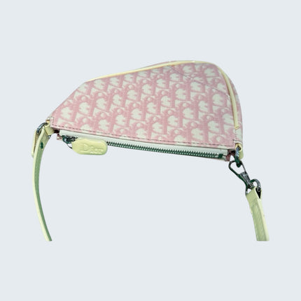 Christian Dior Pink Trotter Saddle Pochette