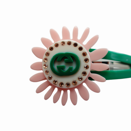 Gucci Pink Flower Hair Clip