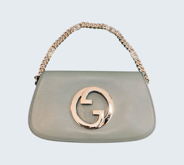 Gucci Sage Green Blondie Handbag