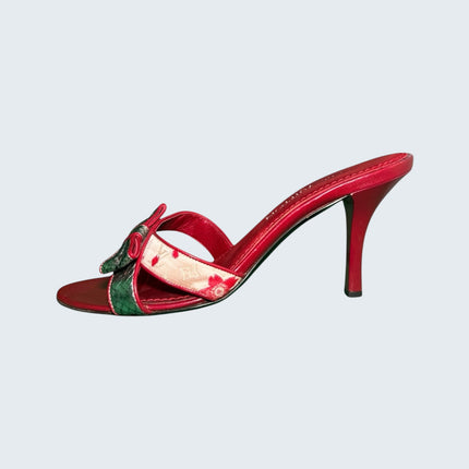 Louis Vuitton Takashi Murakami Cherry Blossom Bow Heels