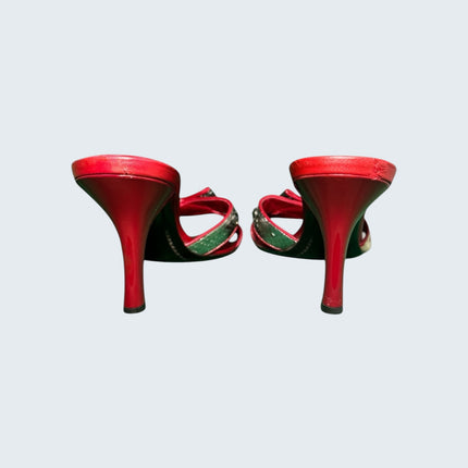 Louis Vuitton Takashi Murakami Cherry Blossom Bow Heels