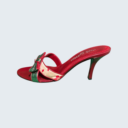 Louis Vuitton Takashi Murakami Cherry Blossom Bow Heels