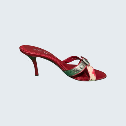 Louis Vuitton Takashi Murakami Cherry Blossom Bow Heels