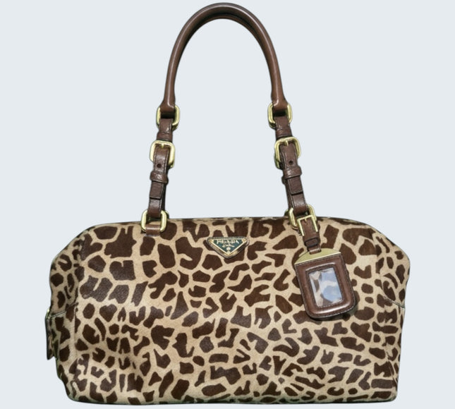 Prada Giraffe Shoulder Bag