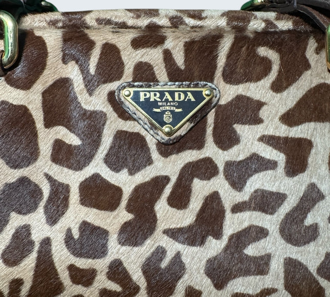 Prada Giraffe Shoulder Bag